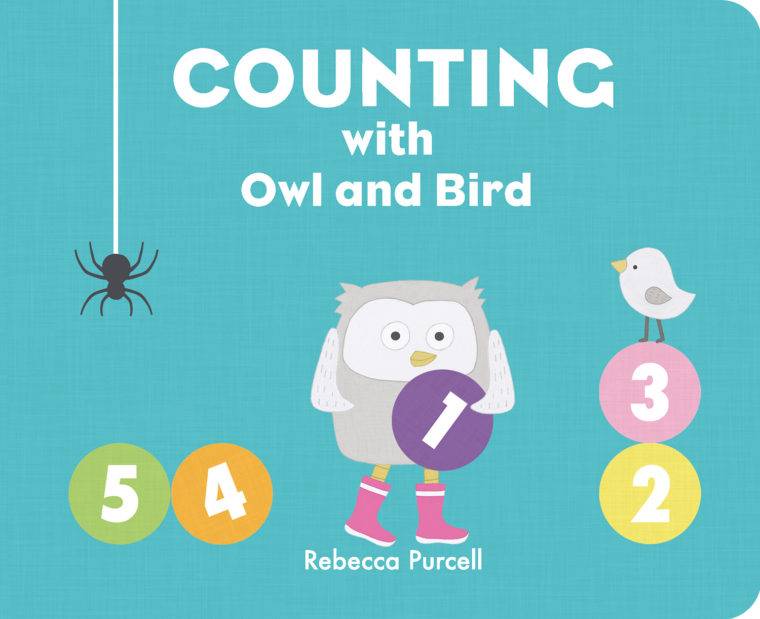 Cover image for the book "Counting with Owl and Bird"