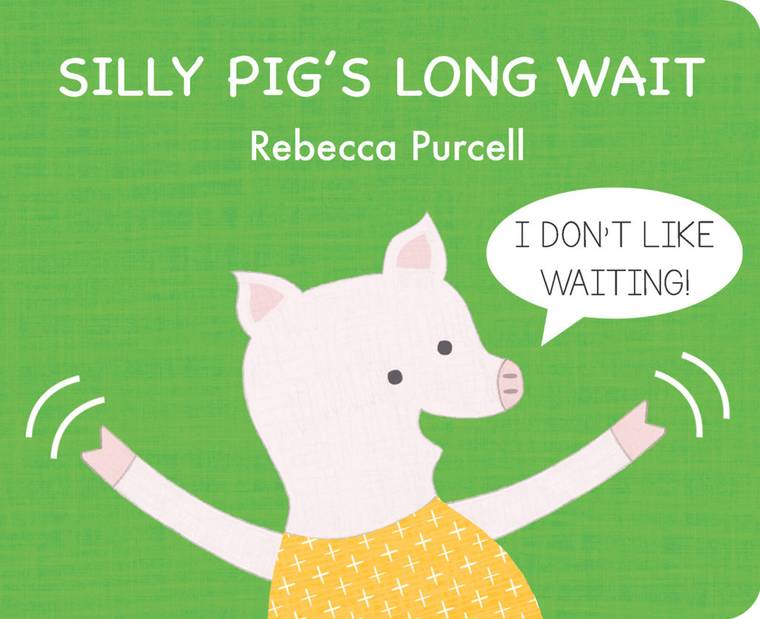 Cover image for the book "Silly Pig's Long Wait"