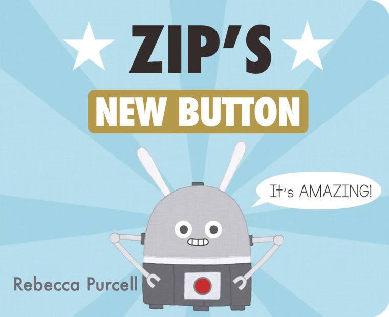 Cover image for the book "Zip's New Button"