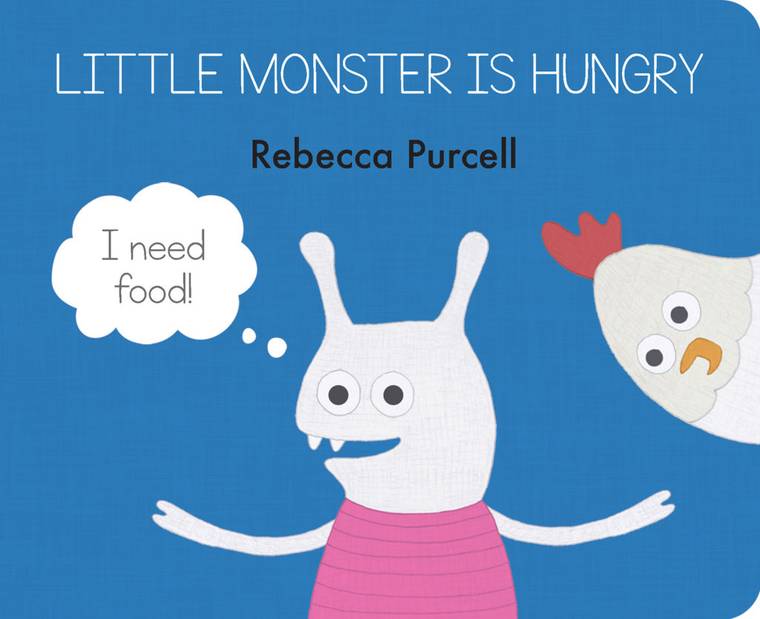 Cover image for the book "Little Monster Is Hungry"