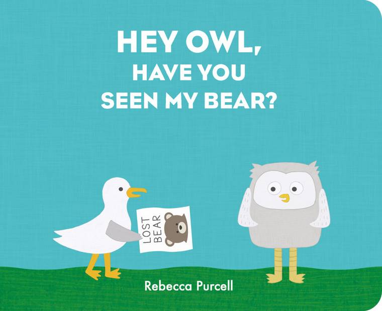 Cover image for the book "Hey Owl, Have You Seen my Bear?"